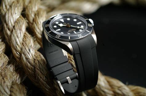 nato strap tudor black bay 58|rubber b black bay 58.